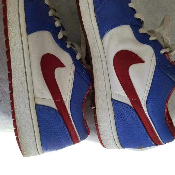 Air Jordan 1 Retro Low “East Side” White Red Royal Chicago 309192-161 Si… - Picture 7 of 16